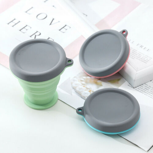 200ML Silicone Collapsible Travel Coffee Cup - GHAVASTORE