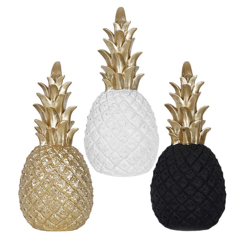Gold Pineapple Resin Window Display Decor - GHAVASTORE