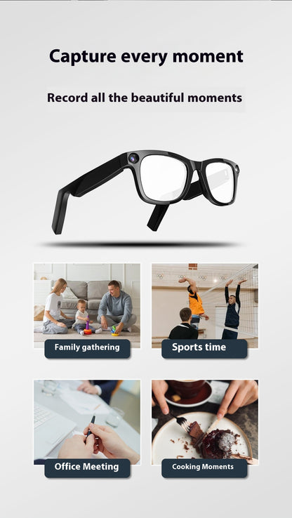 AI Camera Smart Glasses - GHAVASTORE