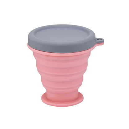 200ML Silicone Collapsible Travel Coffee Cup - GHAVASTORE