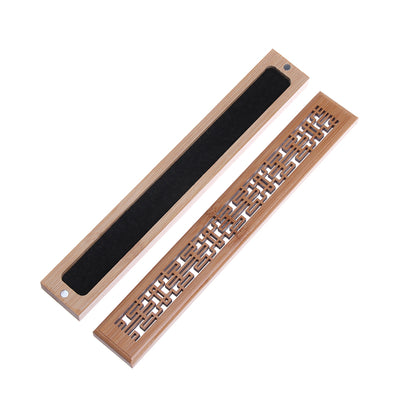 Bamboo Incense Burner With Agarwood Box For Home Use - GHAVASTORE