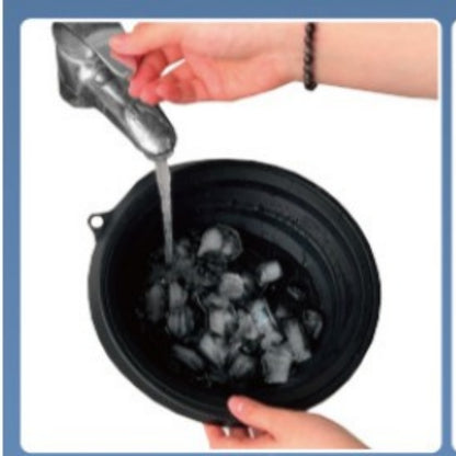 Collapsible Silicone Ice Basin - GHAVASTORE