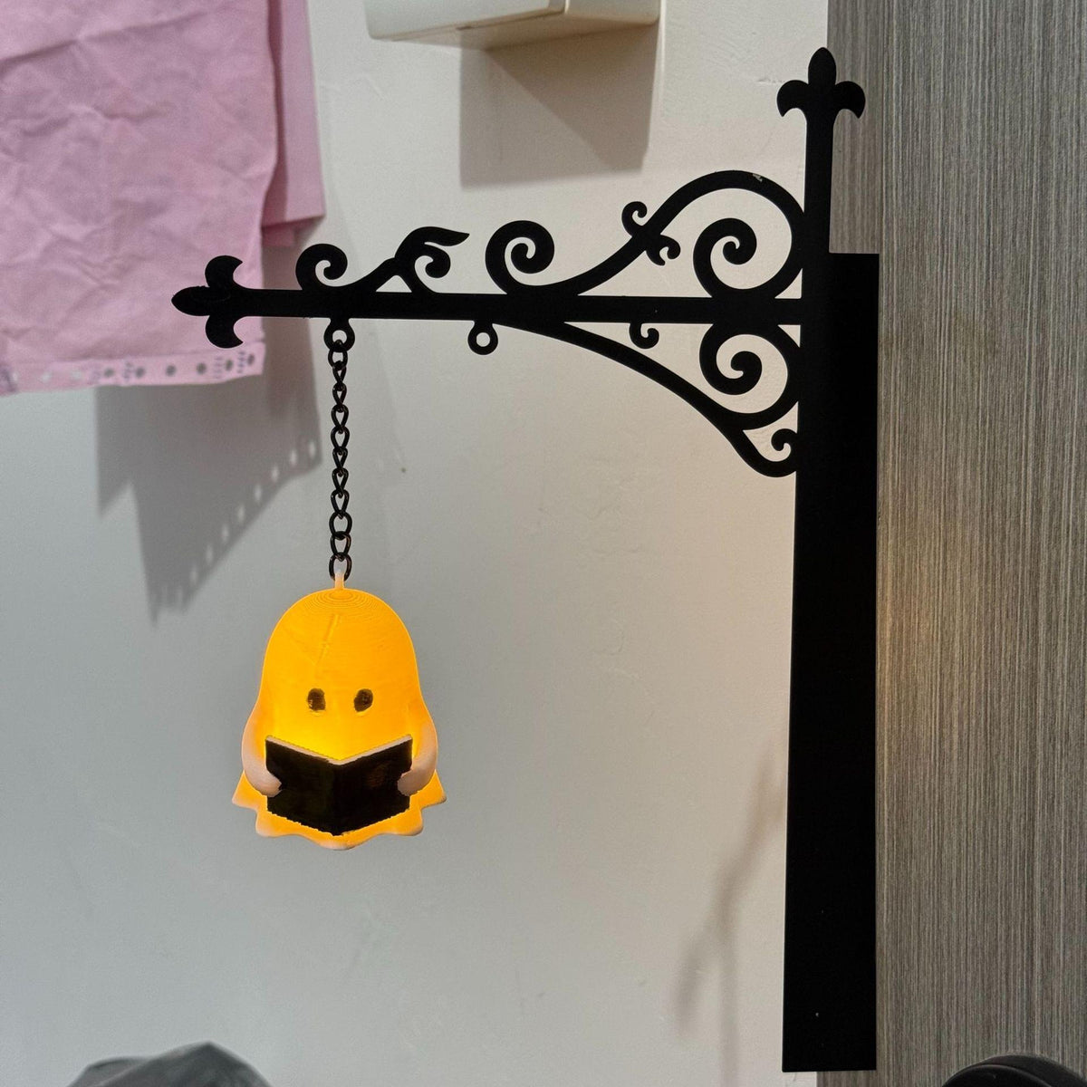 T Library Bookshelf Lighting Lantern Metal Craftwork - GHAVASTORE