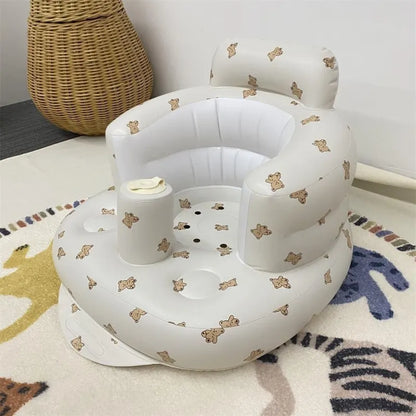 Inflatable Baby Chair for Dining & Bath - GHAVASTORE