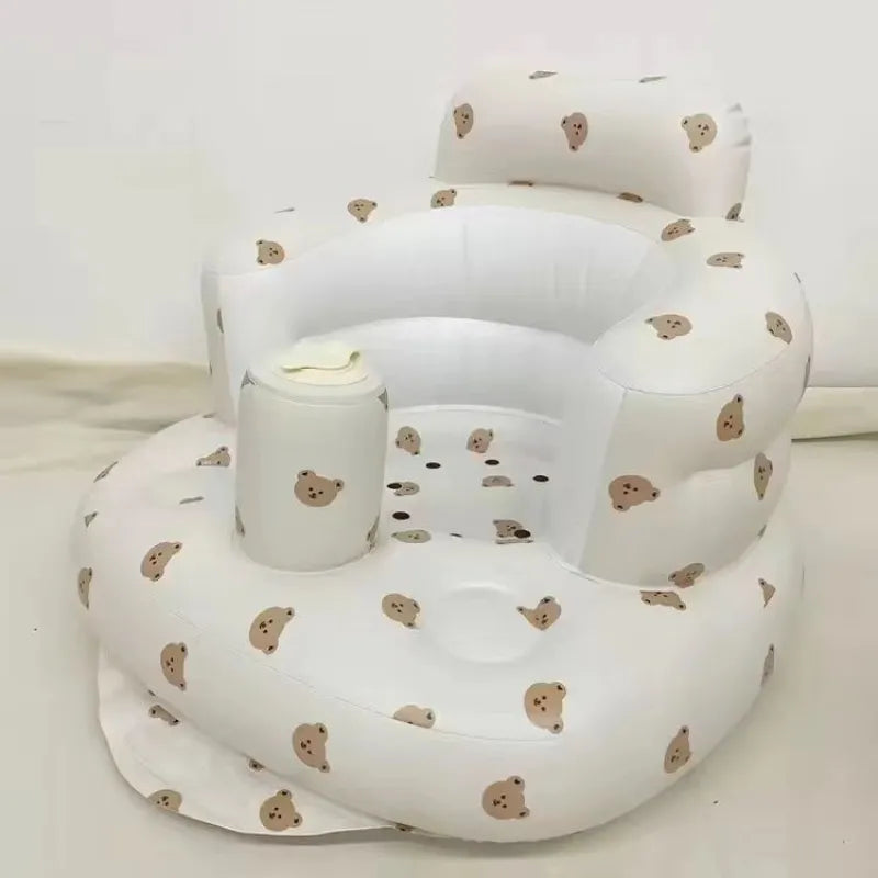 Inflatable Baby Chair for Dining & Bath - GHAVASTORE