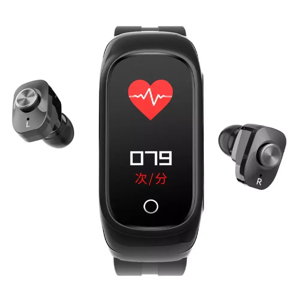 2-In-1 Smart Watch & Earbuds Fitness True Wireless Combo - GHAVASTORE