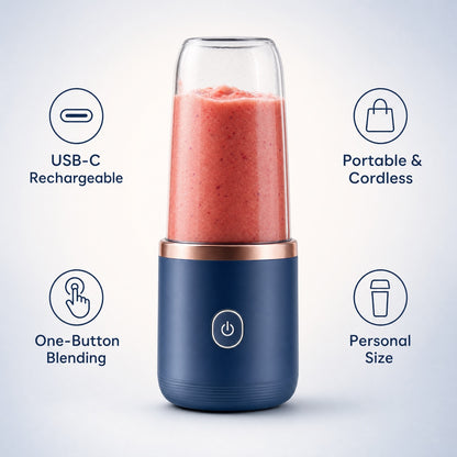 6-Blade Portable Blender - GHAVASTORE
