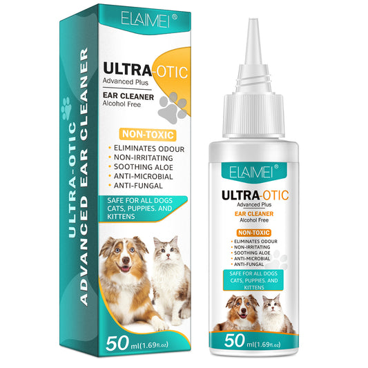 Pet Ear Cleaner 50ml - GHAVASTORE
