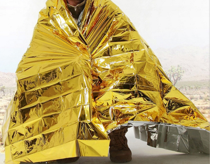 Emergency Survival Blanket For Outdoor Use - GHAVASTORE