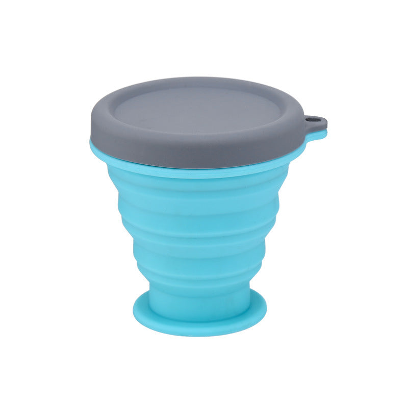 200ML Silicone Collapsible Travel Coffee Cup - GHAVASTORE