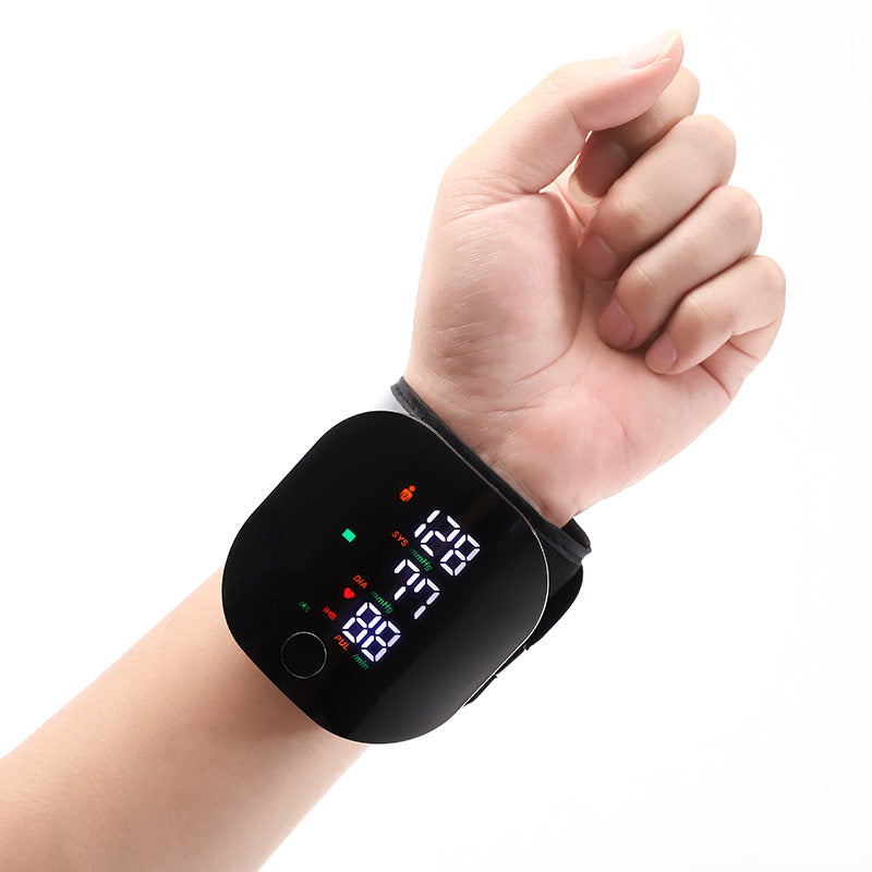 Rechargeable Backlight Wrist Blood Pressure Monitor - GHAVASTORE
