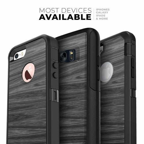 Dark Slate Wood - Skin Kit for the iPhone OtterBox Cases - GHAVASTORE