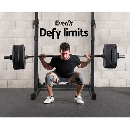 Everfit Weight Bench Adjustable Squat Rack Home Gym Equipment 300kg - GHAVASTORE