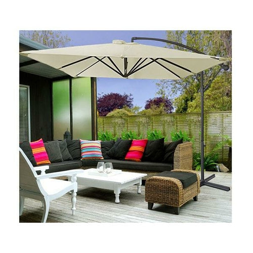 Milano Outdoor Umbrella Cantilever Garden Deck Patio Shade - GHAVASTORE