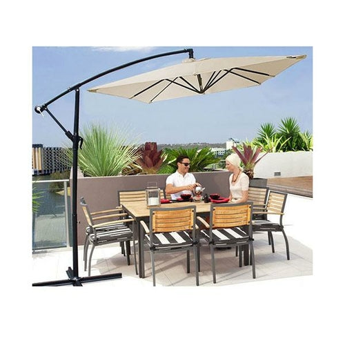 Milano Outdoor Umbrella Cantilever Garden Deck Patio Shade - GHAVASTORE