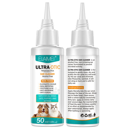 Pet Ear Cleaner 50ml - GHAVASTORE
