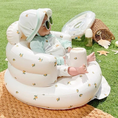 Inflatable Baby Chair for Dining & Bath - GHAVASTORE