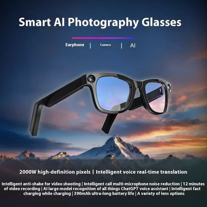 AI Camera Smart Glasses - GHAVASTORE