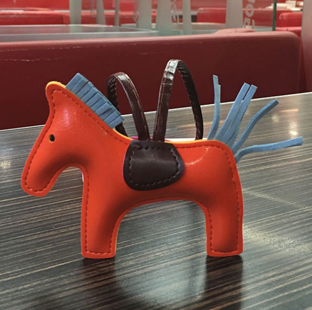 Handmade Leather Pony Keychain And Bag Charm - GHAVASTORE