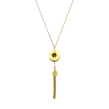 Bullet Tassel Necklace - GHAVASTORE