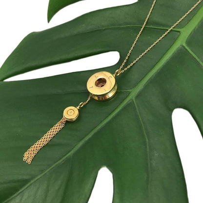 Bullet Tassel Necklace - GHAVASTORE