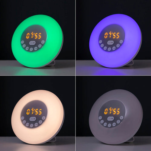 Rechargeable Sunrise Alarm Clock with Speaker Sunrilk InnovaGoods - GHAVASTORE