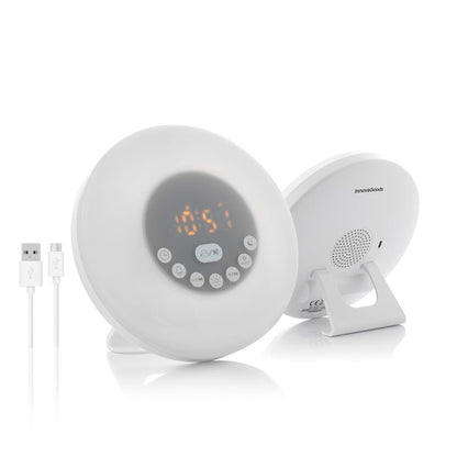 Rechargeable Sunrise Alarm Clock with Speaker Sunrilk InnovaGoods - GHAVASTORE