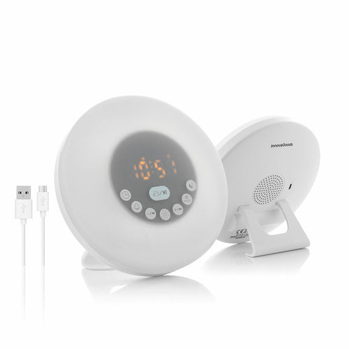Rechargeable Sunrise Alarm Clock with Speaker Sunrilk InnovaGoods - GHAVASTORE